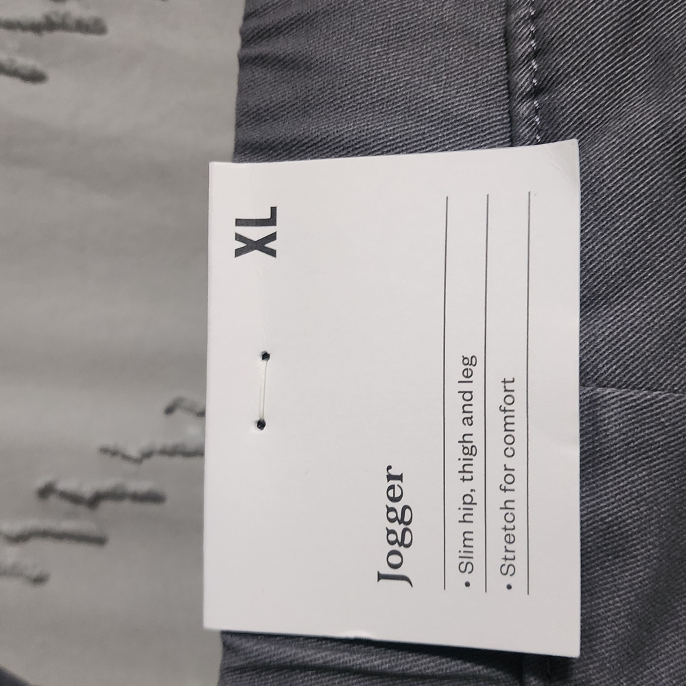Gray Jogger Pants XL